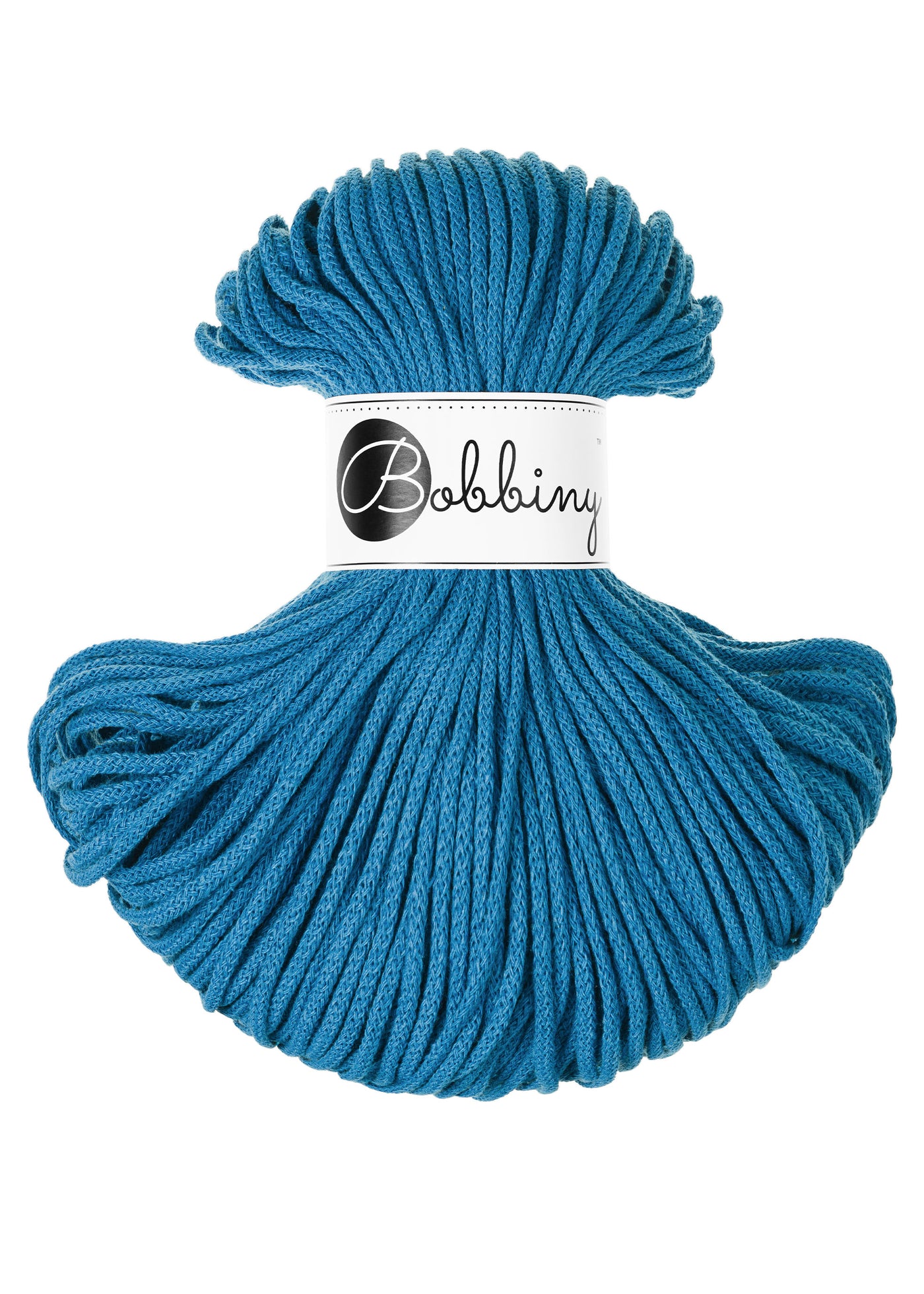 Bobbiny Braided Cords - Junior 3mm - Dopamine Blue