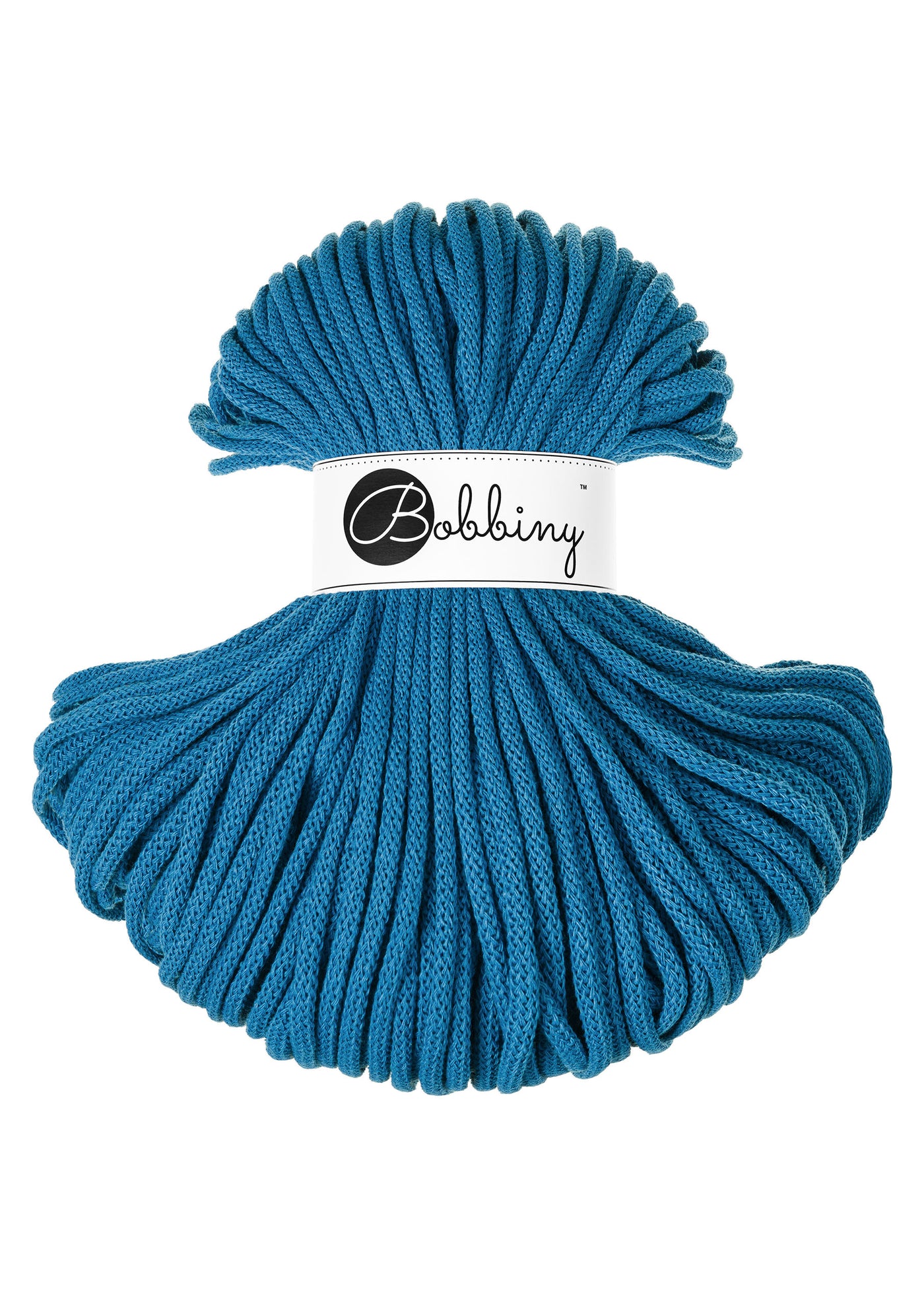 Bobbiny Braided Cords - Premium 5mm - Dopamine Blue