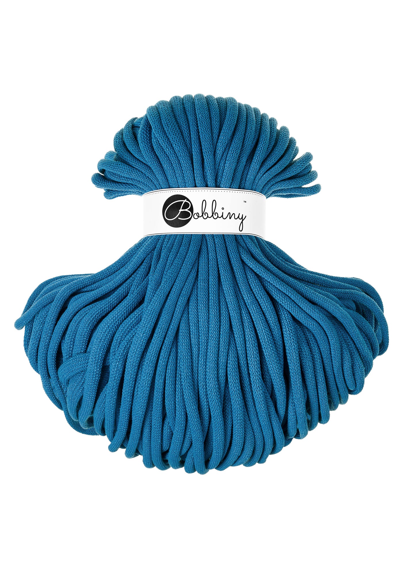 Bobbiny Braided Cords - Jumbo 9mm - Dopamine Blue