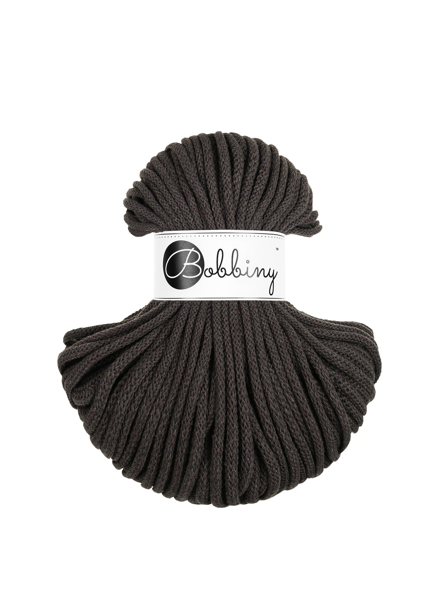 Bobbiny Braided Cords - Premium 5mm 50m - Espresso