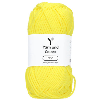 Yarn & Colors EPIC Cotton - Lemon