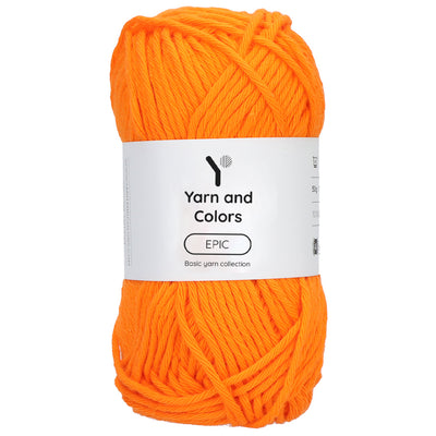 Yarn & Colors EPIC Cotton - Orange