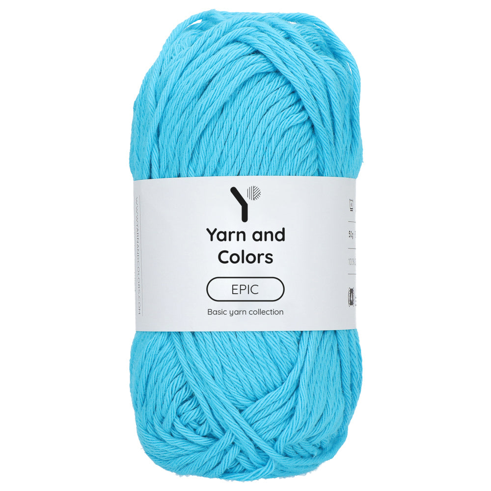 Yarn & Colors EPIC Cotton - Turquoise