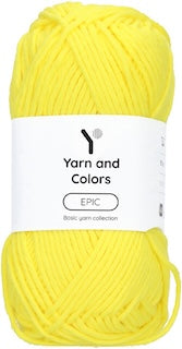 Yarn & Colors EPIC Cotton - Lemon