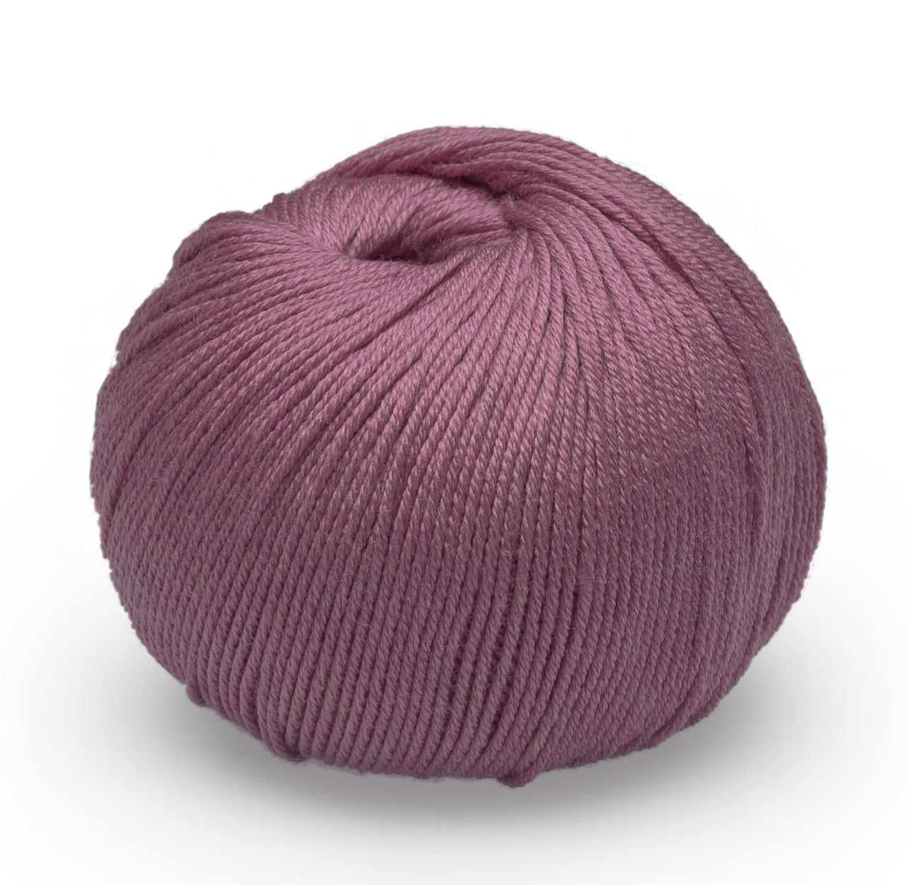 This gorgeous Glencoul DK yarn is ideal for all seasons! It has the beautiful feel and sheen of cotton but the durability of wool, making it ideal for garments to wear all year round.  70% Merino/ 30% Cotton  DK/8 ply weight  116m (126 yards)  50 gms  Needle size: 4mm   Cold machine wash, do not iron or tumble dry