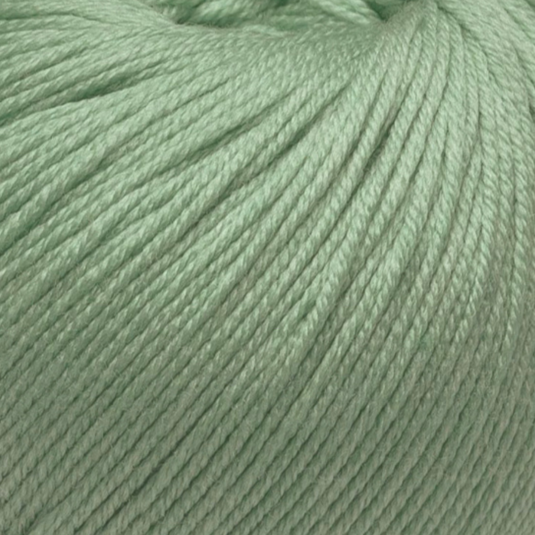 This gorgeous Glencoul DK yarn is ideal for all seasons! It has the beautiful feel and sheen of cotton but the durability of wool, making it ideal for garments to wear all year round.  70% Merino/ 30% Cotton  DK/8 ply weight  116m (126 yards)  50 gms  Needle size: 4mm   Cold machine wash, do not iron or tumble dry