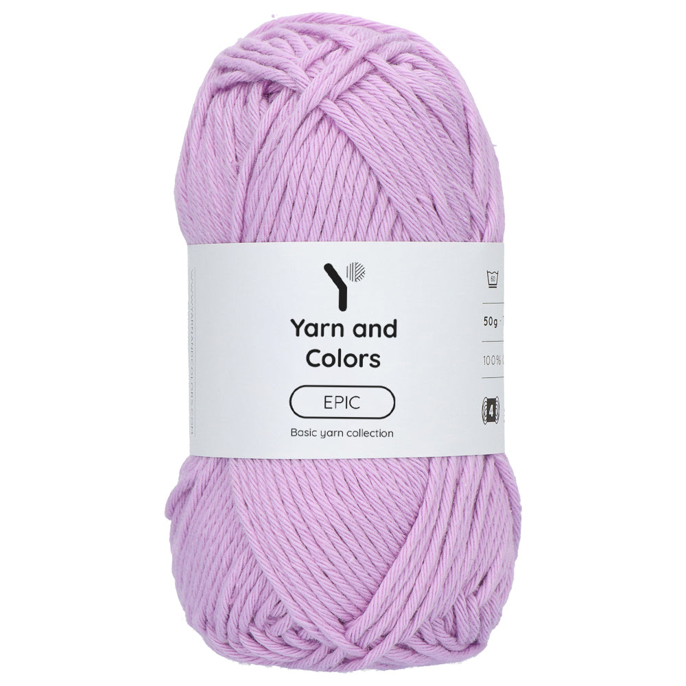 A gorgeous new addition the the Yarn Co. family is the EPIC Yarn & Colors 100% cotton range, in so many colours, the mind boggles and the add to cart fingers are twitching!  An absolute must for the cotton enthusiast who crochets or knits and let's not forget how fantastic it will look sitting in your yarn stash!