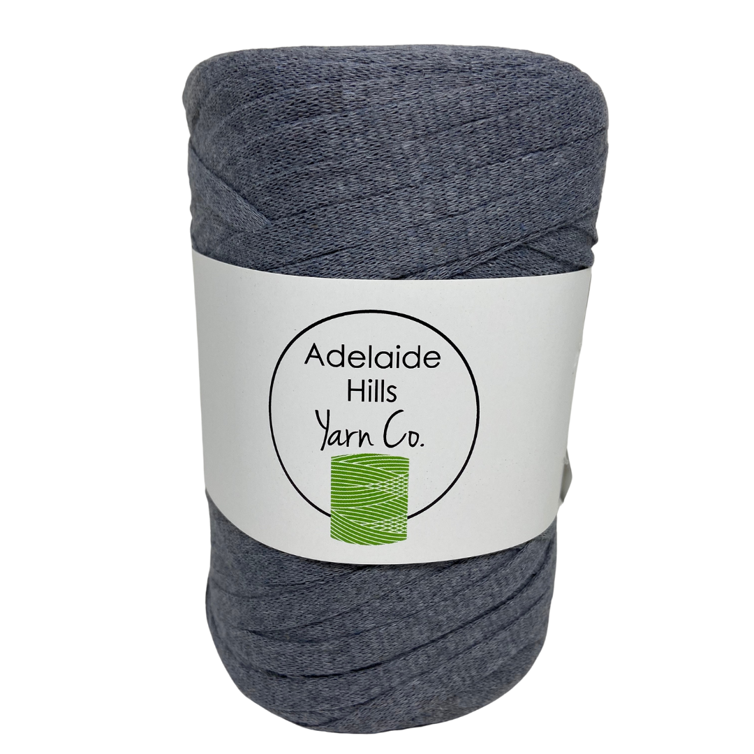 Our Ribbon Yarn is a beautifully soft woven tape-like fibre perfect for use with crochet, knitting, weaving or any fibre art. Made from 100% recycled fibres.   Length: 130metres +/-  Weight: 250gms +/-  For use with approx 7mm or above hooks depending on your project