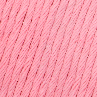 Peony Pink shade crochet cotton swatch